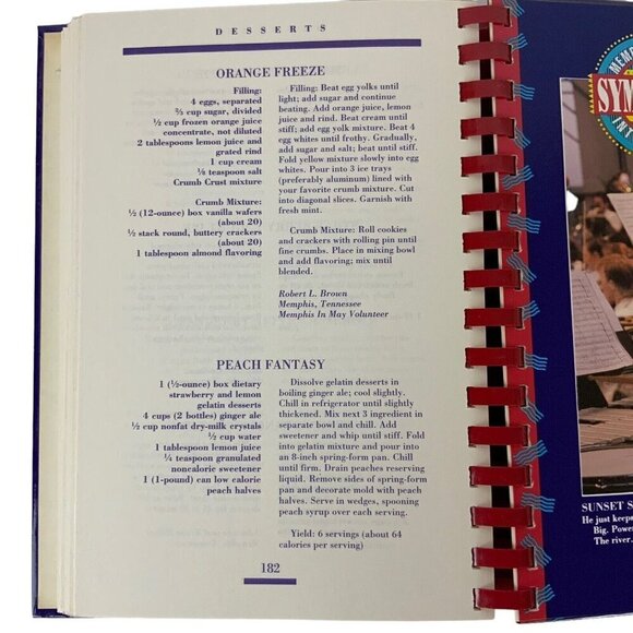 Memphis in May International Festival Cookbook Hardcover Spiral 1989 Tennessee - Picture 13 of 14